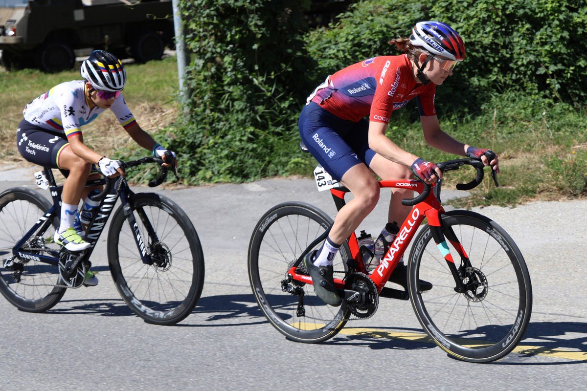 Roland Cycling Team (@rolandcycling) on Twitter photo One more day of wear and tear in the <a href="/TourDeRomandie/">Tour de Romandie</a> , in this second stage Elena Hartmann has been 27th at the finish. One more day to go! 🔴 One more day of wear and tear in the <a href="/TourDeRomandie/">Tour de Romandie</a> , in this second stage Elena Hartmann has been 27th at the finish. One more day to go! 🔴