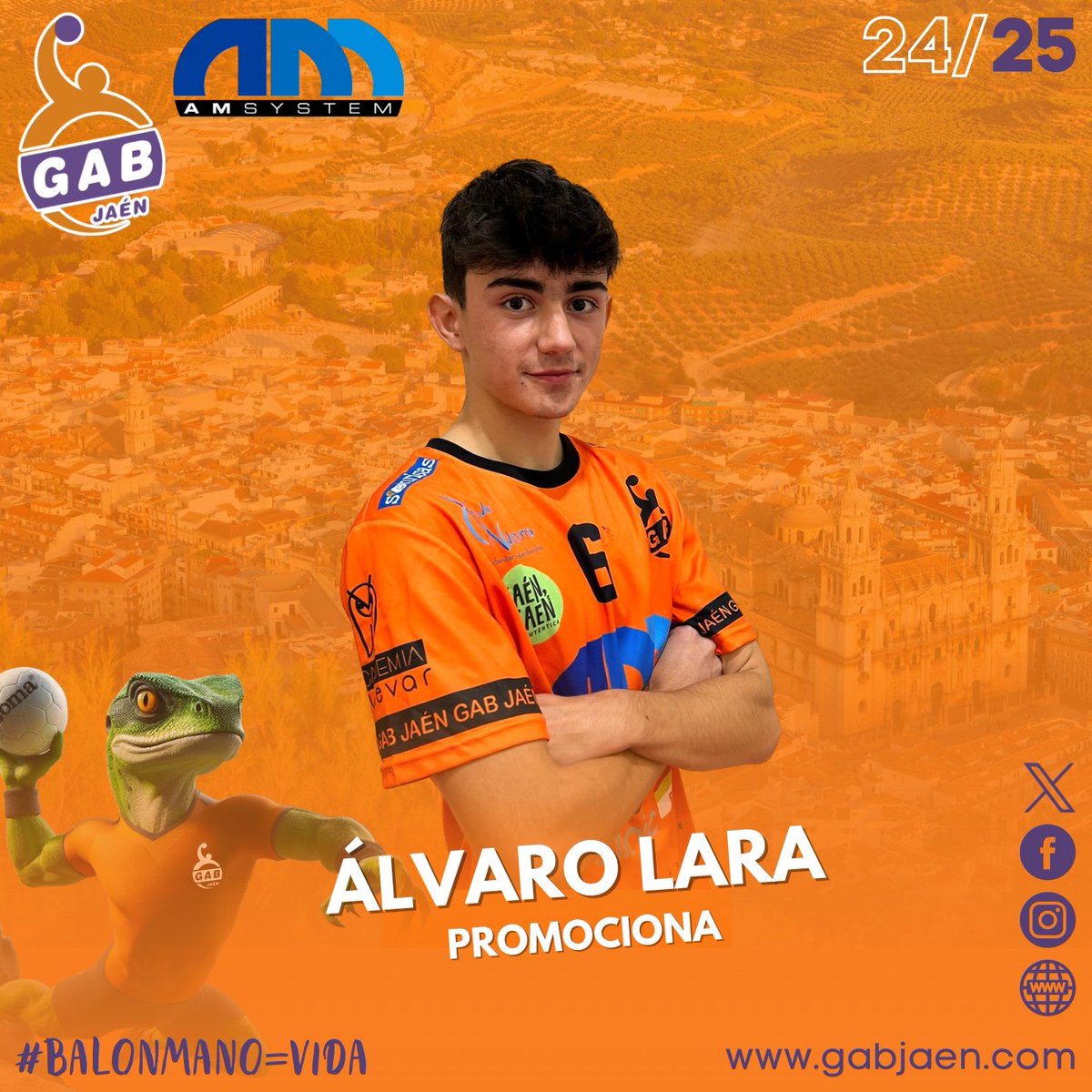 🟧 PROMOCIONA

Otro jugador que se ha formado en las categorías base de nuestro club, y que este año promociona desde el juvenil masculino al primer equipo🔝

Álvaro Lara es sinónimo de explosividad y gol. Fue máximo goleador la pasada temporada en categoría juvenil y seguro…