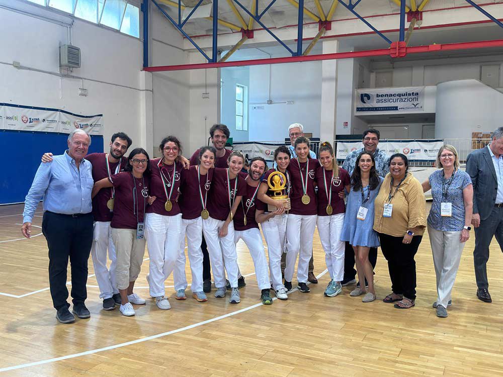 Madiha Raees (@madiharaeesmd) on Twitter photo Congratulations to the 6th Pediatric Simulation Games winners, Padova ๐! Special mentions: Madrid for 2nd/best foreign team ๐ช๐ธ, Siena for best CPR ๐ค, Parma for best airway management ๐ท, Napoli Federico II for best teamwork ๐ค, and Rouenโs coach as best dancer ๐บ๐ผ! Ben fatto! ๐ฎ๐น Congratulations to the 6th Pediatric Simulation Games winners, Padova ๐! Special mentions: Madrid for 2nd/best foreign team ๐ช๐ธ, Siena for best CPR ๐ค, Parma for best airway management ๐ท, Napoli Federico II for best teamwork ๐ค, and Rouenโs coach as best dancer ๐บ๐ผ! Ben fatto! ๐ฎ๐น