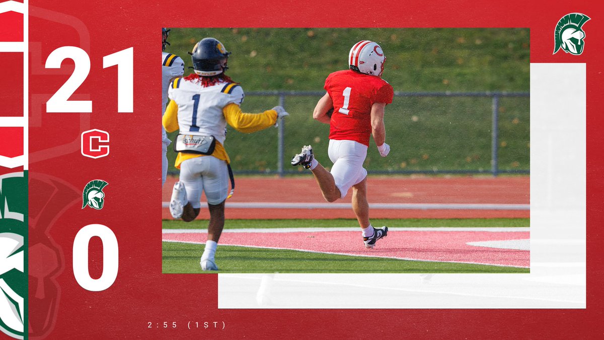 Ketchum connects on his third touchdown pass of the first quarter, this time finding Logan Mont on fourth down for a 2-yard score.

#GoDutch #rollriversFB #d3fb