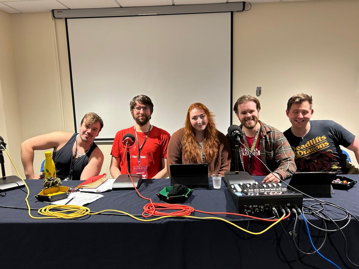 We had a great time performing at @tabletopscot 🏴󠁧󠁢󠁳󠁣󠁴󠁿

Thank you so much to everyone who came along and made it an absolute blast! 🎲

We've got plenty more shows coming up this year so check the link in our bio for tickets! 🎟️