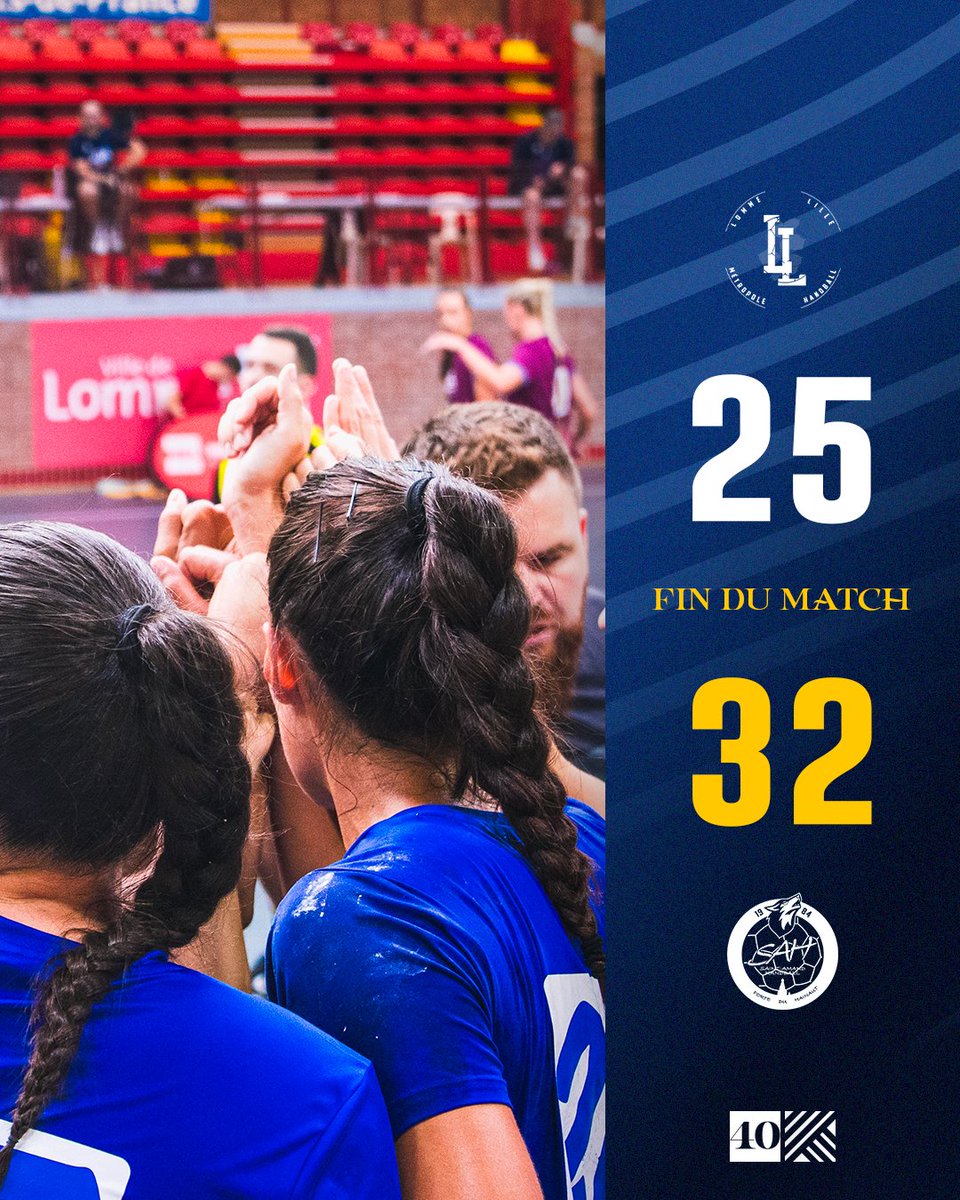 𝗩𝗜𝗖𝗧𝗢𝗜𝗥𝗘 🥳

Louves s'imposent dans ce match aller à Lomme ! 🥳

Il faudra terminer le travail au mois d’octobre pour
accéder au tour suivant ! 👊

#SAHPH #Louves