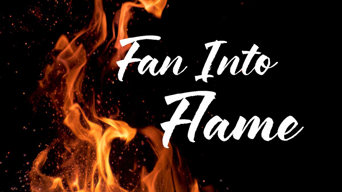 discipleshipi's tweet photo. 🔥Fan into Flame 
Our spiritual zeal and usage of our spiritual gifts can go up and down from difficulties in our lives.  In 2 Timothy 1:6, Paul urged Timothy to “fan into fire the gift of God”.  God giving us that same charge.

Join us!
- https://t.co/n3U0Y0inPU https://t.co/va9i6faU7T