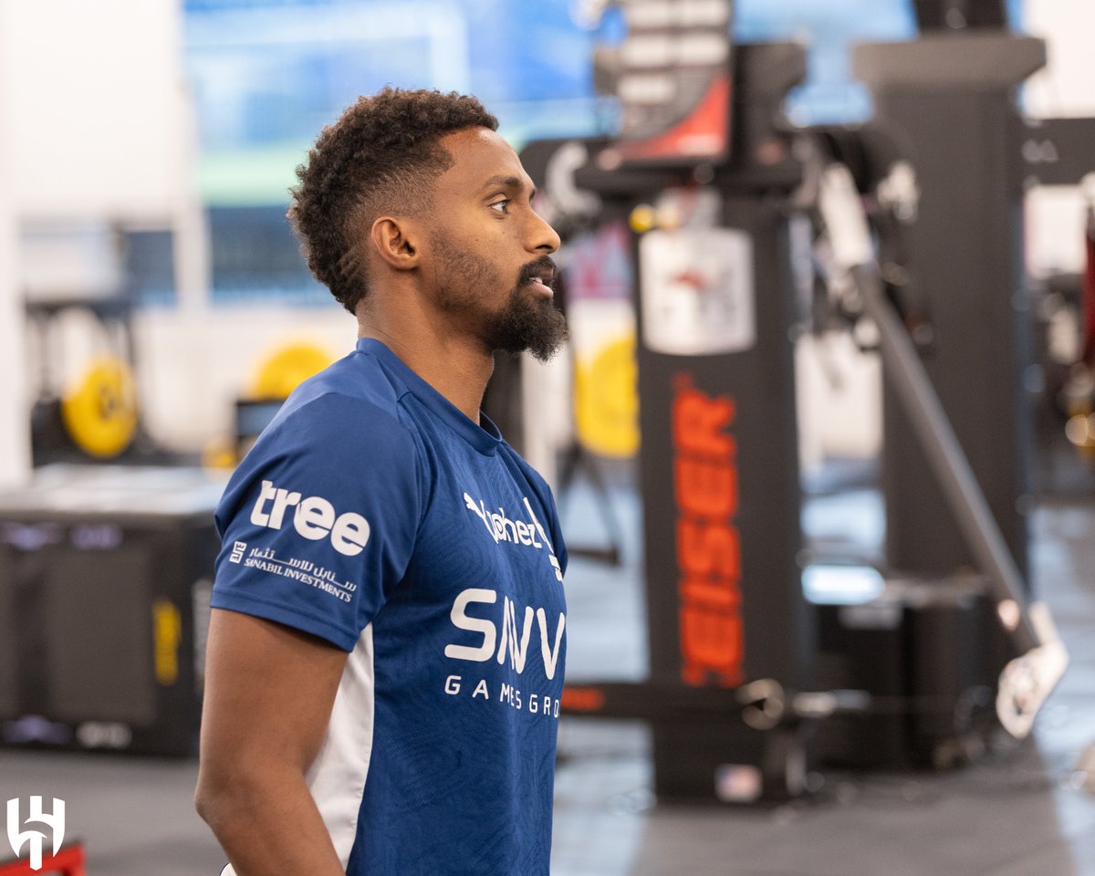 📸 تدريبات بدنية ولياقية في الجزء الأول من مران #الهلال 🏋🏽‍♂️