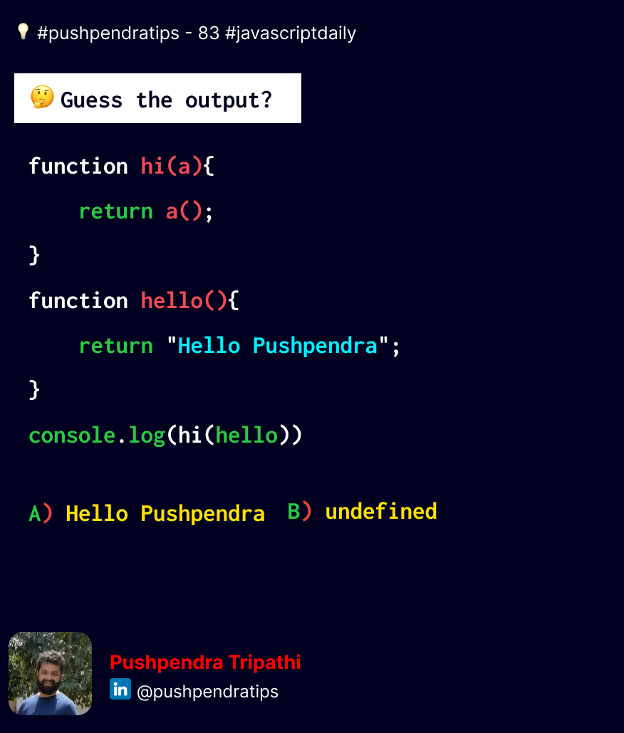 pushpendratips's tweet image. ๐ก#pushpendratips - 83 #javascriptdaily
๐ค ๐ฎ๐๐๐๐ ๐๐๐ ๐๐๐๐๐๐?
#developer #mern W3Schools.com