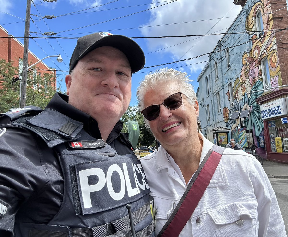 It’s always a pleasure to have a chat with Barbara Hall.