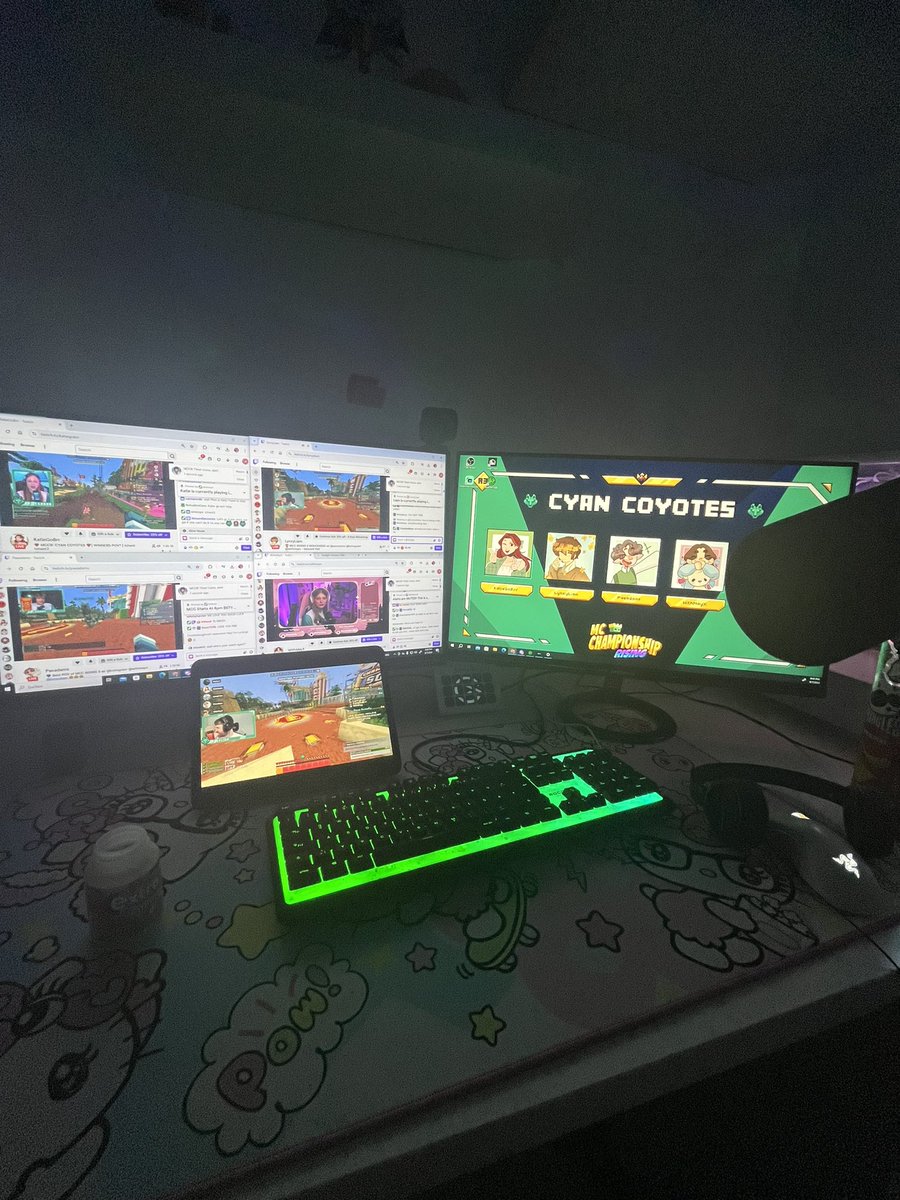 fymada_'s tweet photo. NO.1 FAN CHEERING THE ABSOLUTE LOUDEST FOR MY GOATS CYAN CUTIES <33
LETS GO BESTIES GET THE WIN 🏆 #mccrising https://t.co/43AGmBKVMf