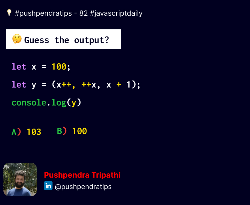 pushpendratips's tweet image. ๐ก#pushpendratips - 82 #javascriptdaily
๐ค ๐ฎ๐๐๐๐ ๐๐๐ ๐๐๐๐๐๐?
#developer #mern W3Schools.com