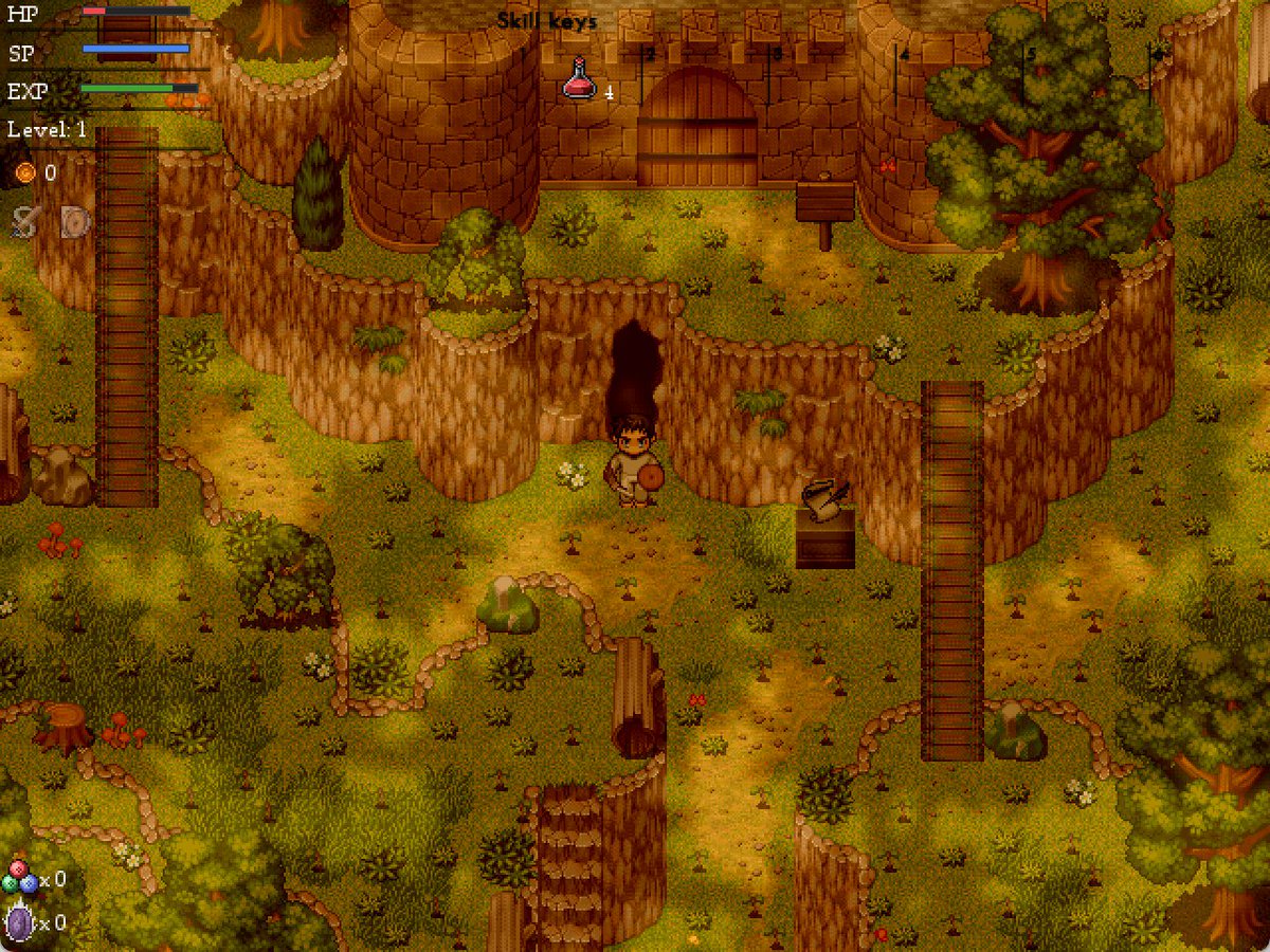 Twell_rpg's tweet photo. The first map when you finish the introduction dungeon. I wanted it to be quiet and mysterious. Ready to explore more.
https://t.co/b3DC8tHf3r
#screenshotsaturday #freesteamgames #rpgmaker #pixelart #twell #indiedev #IndieGameDev #indiegames https://t.co/HloLP1ZFe9