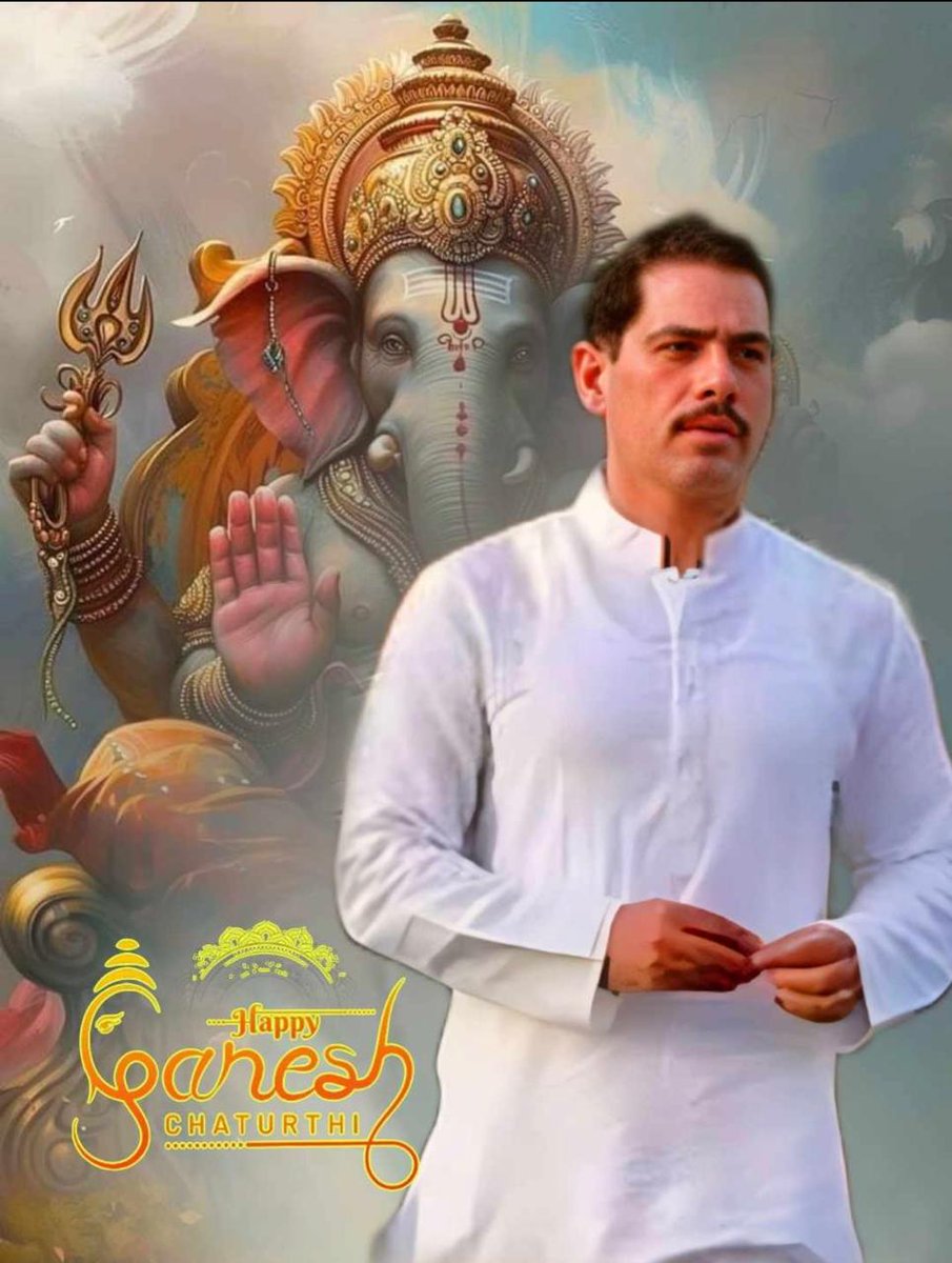 On this occasion of Ganesh Chaturthi, I wish Lord Ganpati visits your home with bags full of happiness, prosperity and Peace. 🙏