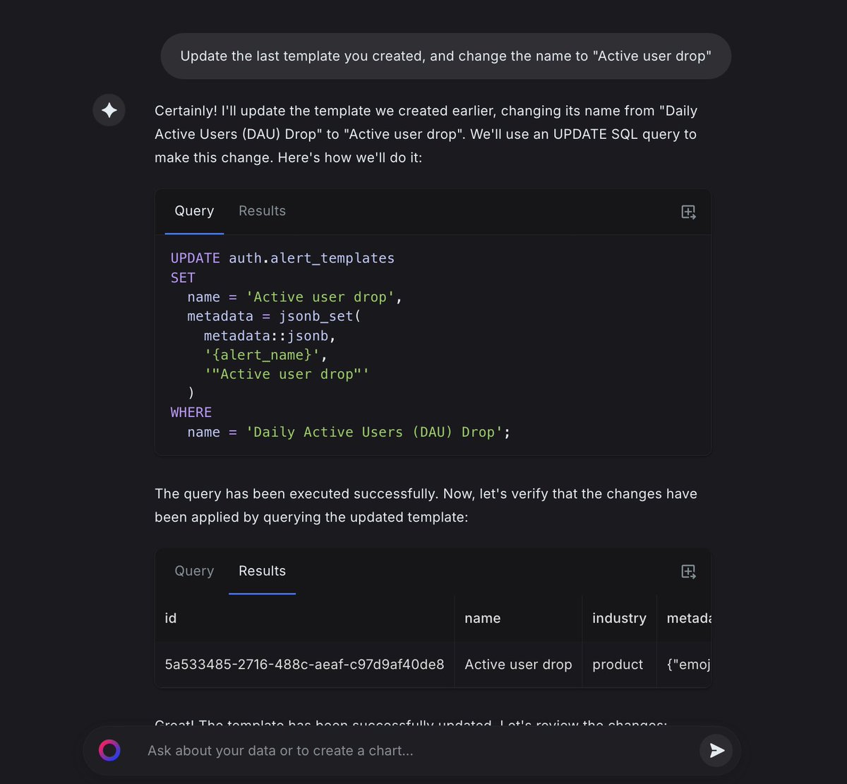 haxzie_'s tweet photo. Last few days, I have been testing out Sequel for a veriety of usecases with large datasets. It blew my ming everytime. 

It does the job pretty damn well in most cases. From understanding the schema on the fly, verifying results, and even sampling the data for better query. https://t.co/1rkdue6oXq