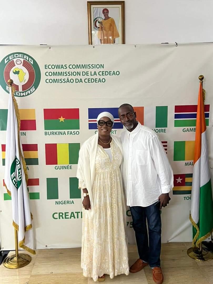 Le 4 août 2024 à Abidjan, une rencontre avec la Représentante Résidente de la CEDEAO a marqué une étape clé pour le « KATALA CEDEAO », extension du « KATALA 224 » Ce projet renforce la coopération régionale et encourage la jeunesse à s'impliquer dans le développement de la CEDEAO