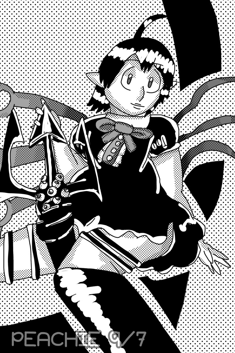 articaboose's tweet photo. #TOUHOU #NUEHOUJUU: Manga alien.
Referenced from @knts_0v0's Nue Cosplay https://t.co/LWYOO3MLVC