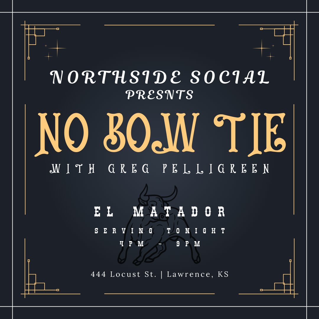 NorthsideLFK's tweet photo. Saying goodbye to the summer with beautiful weather and musical madness. No Bow Tie and Greg Pelligreen tonight at Northside!

No cover necessary.

El Matador Cafe will be serving from 4pm - 9pm.

See you tonight! https://t.co/md2Epd1QK0