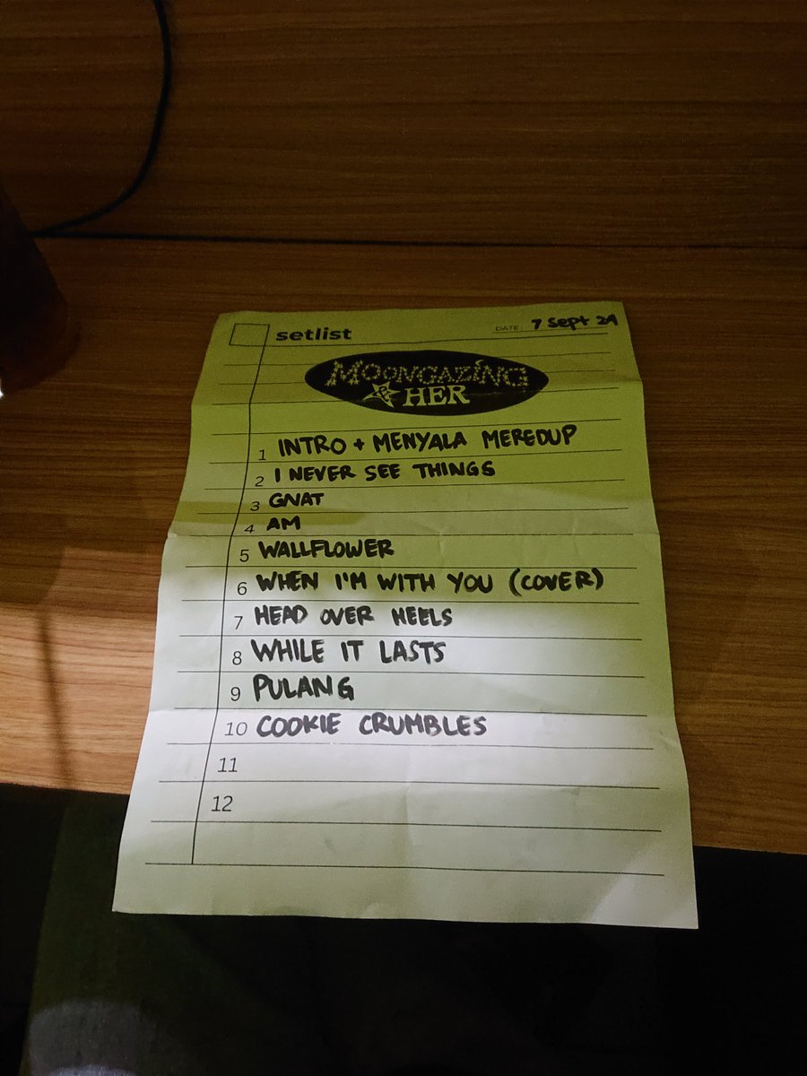 akhirnya ke Bandung jugaaa terimakasih telah menemani malming gwehh sebagai pendengar setia kalian dari 2018, walaupun kecewa dikit gak bawain Acid Rain &amp; See You In The Letter, pokoknya jangan kapok dateng ke Bandung eceu eceu &amp; abang gweh!!! <a href="/moongazing_her/">Moongazing And Her</a> 🫂