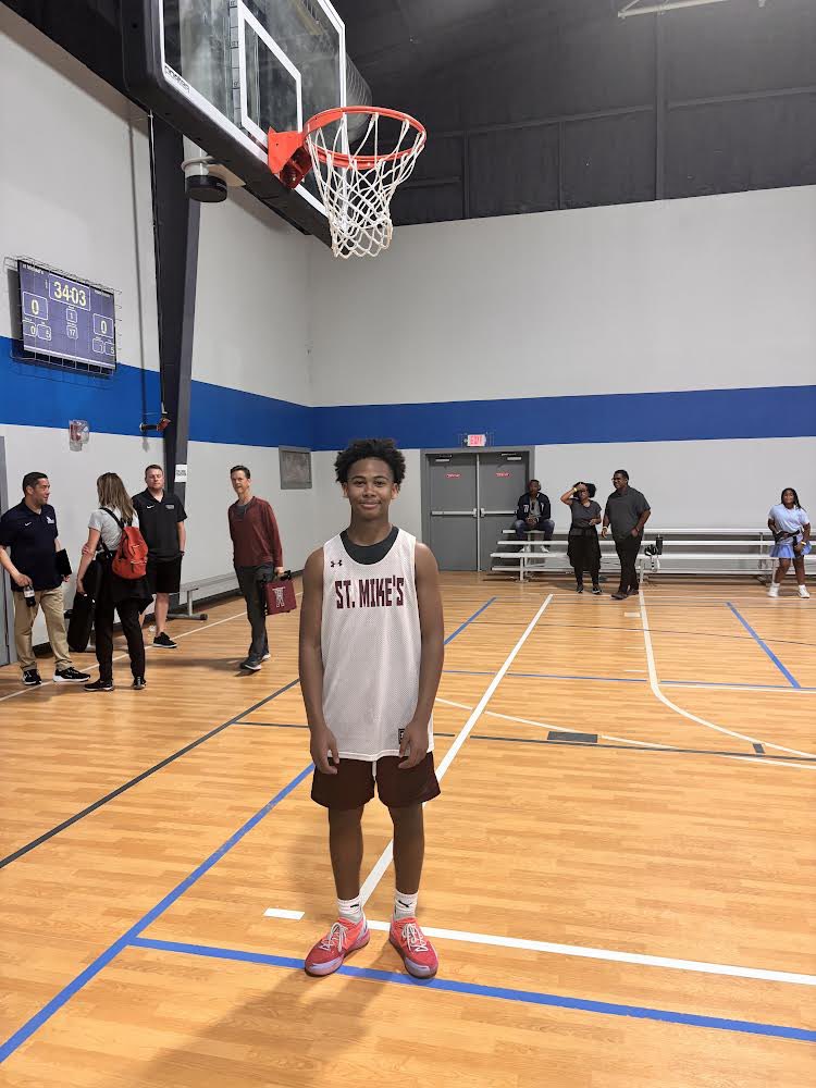 St. Mikes #1 Kanaan Brown- Made everything of his minutes, knocking down open shots when his name was called upon. #energizer 

#Ctxhighschoolfallshowcase🏀