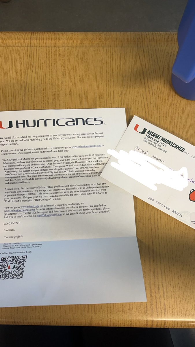 aniyah martin (@idk_niy) on Twitter photo Blessed to be officially recruited by U Miami, thank you <a href="/CanesTrack/">Miami Hurricanes Track & Field/Cross Country</a> !!
<a href="/SunnyslopeTF/">Sunnyslope Track & Field</a> <a href="/coachtawnie/">Tawnie Martin</a> Blessed to be officially recruited by U Miami, thank you <a href="/CanesTrack/">Miami Hurricanes Track & Field/Cross Country</a> !!
<a href="/SunnyslopeTF/">Sunnyslope Track & Field</a> <a href="/coachtawnie/">Tawnie Martin</a>