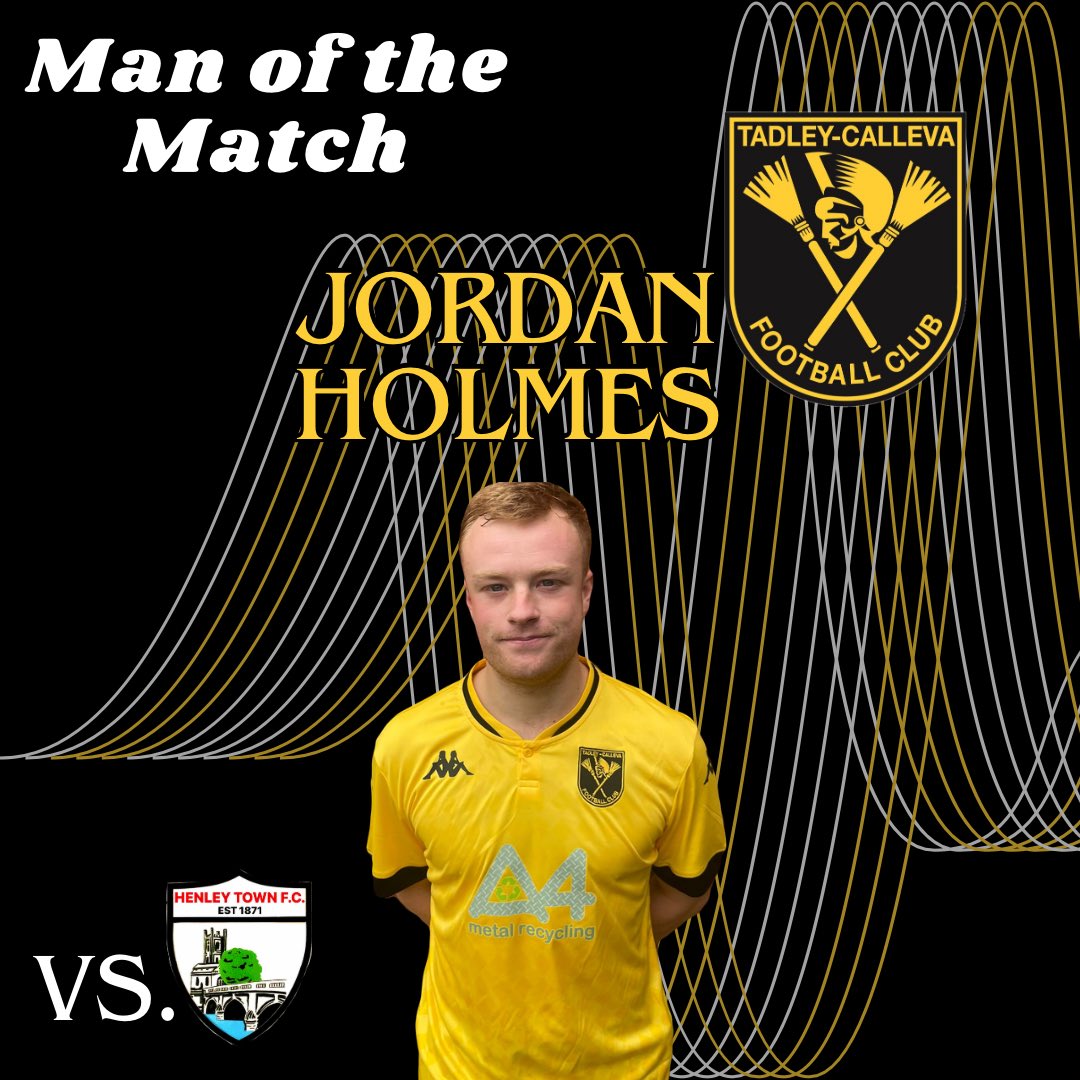 Man of the match • Henley (H)

This afternoons man of the match went to Jordan Holmes. Superb pressing, great play in high areas and got his goal ⚽️💛