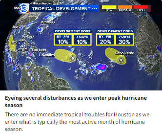 Eyeing several disturbances as we enter peak hurricane season

abc13.com/post/2024-hurr…

Severe weather can strike at any time, we can review your Commercial Property Ins to make sure you have the right coverage to rebuild! Call today!(800)-329-0093 mystrongtower.com #Church