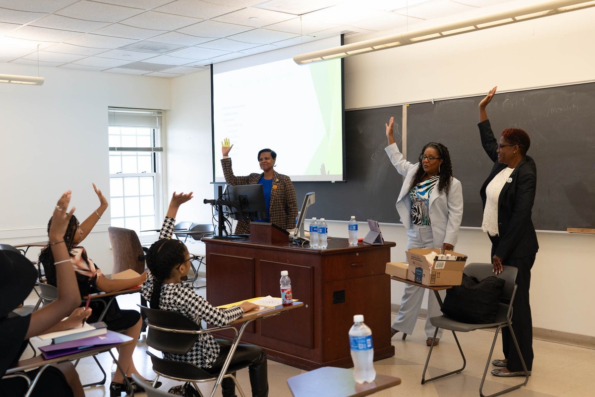 Rep. Bonnie Watson Coleman (@repbonnie) on Twitter photo It was an honor to host the 4th &Girls conference at <a href="/TCNJ/">TCNJ</a> today! We first held this conference in 2017 as a extension of <a href="/CBWGCAUCUS/">The Caucus on Black Women & Girls</a> work to uplift and empower Black girls.
Spending the day with so many bright and brilliant young women fills my heart with hope for the future. It was an honor to host the 4th &Girls conference at <a href="/TCNJ/">TCNJ</a> today! We first held this conference in 2017 as a extension of <a href="/CBWGCAUCUS/">The Caucus on Black Women & Girls</a> work to uplift and empower Black girls.
Spending the day with so many bright and brilliant young women fills my heart with hope for the future.
