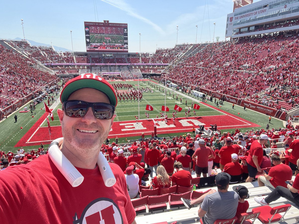 k_r_baum's tweet image. It’s a hot one today but glad to be back! #Utesgameday #utahathletics #goutes