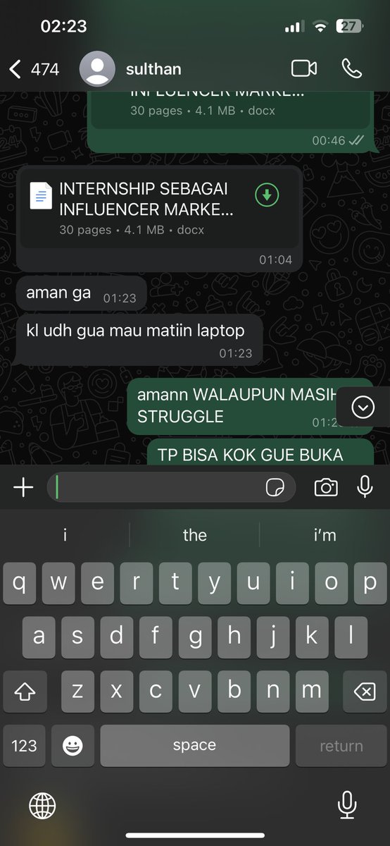 andai gue jd orang ga sepagtek ini pasti final report gue udh kelar dr jam 10 tadi😖