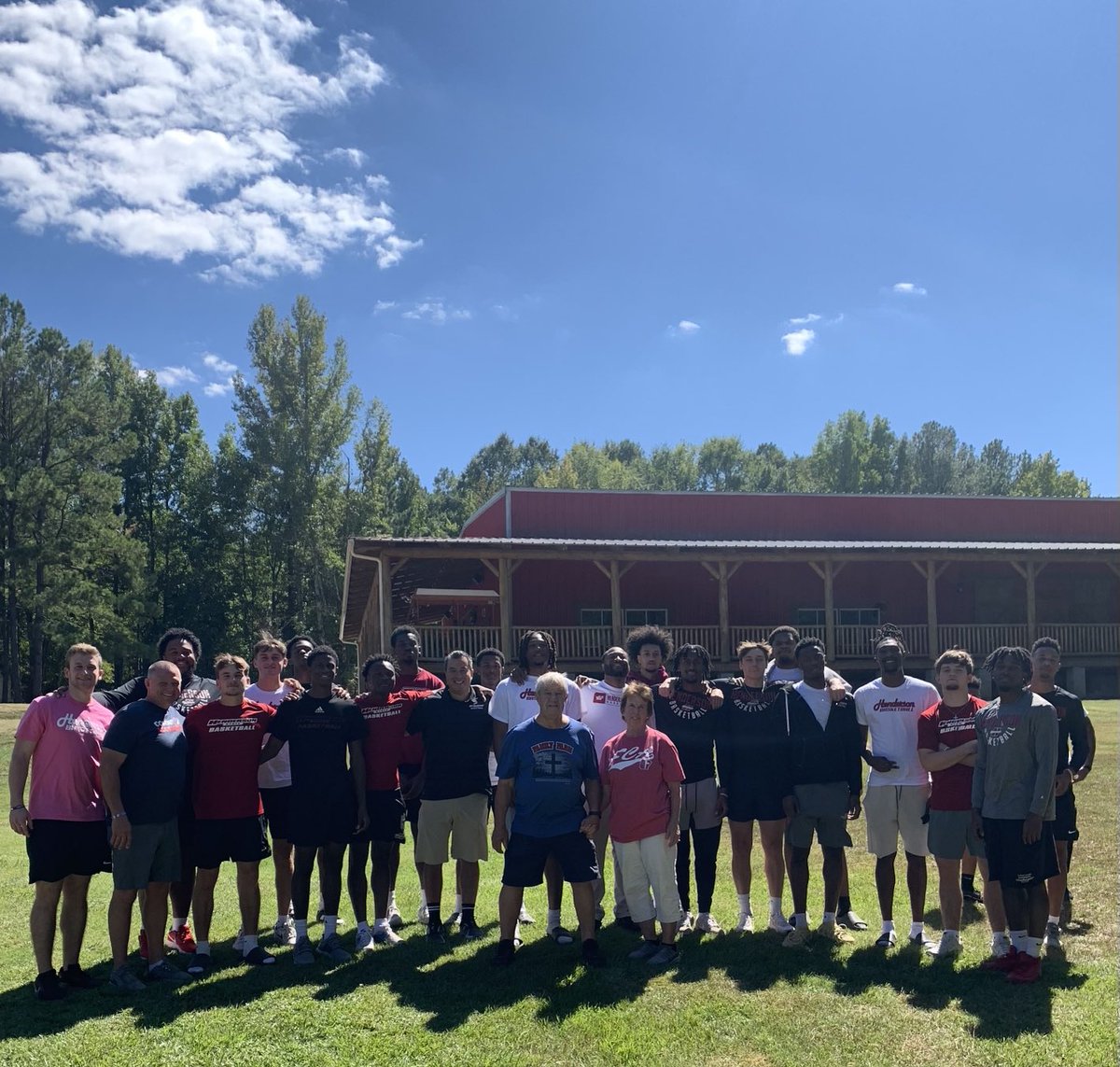 Incredible day for our program. So thankful for Momma and Daddy May at Family Farm who hosted our annual Character Academy! The authenticity, leadership, sharing, learning and togetherness was off the charts. This team has IT. #TeamTogether #NoMereBeast
