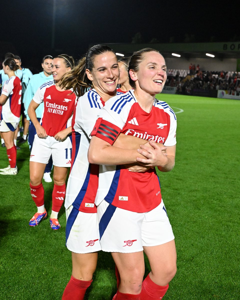 ArsenalWFC's tweet photo. Thank you for bringing the noise and your support, Gooners! 🤩 https://t.co/NDEJXdcXqT