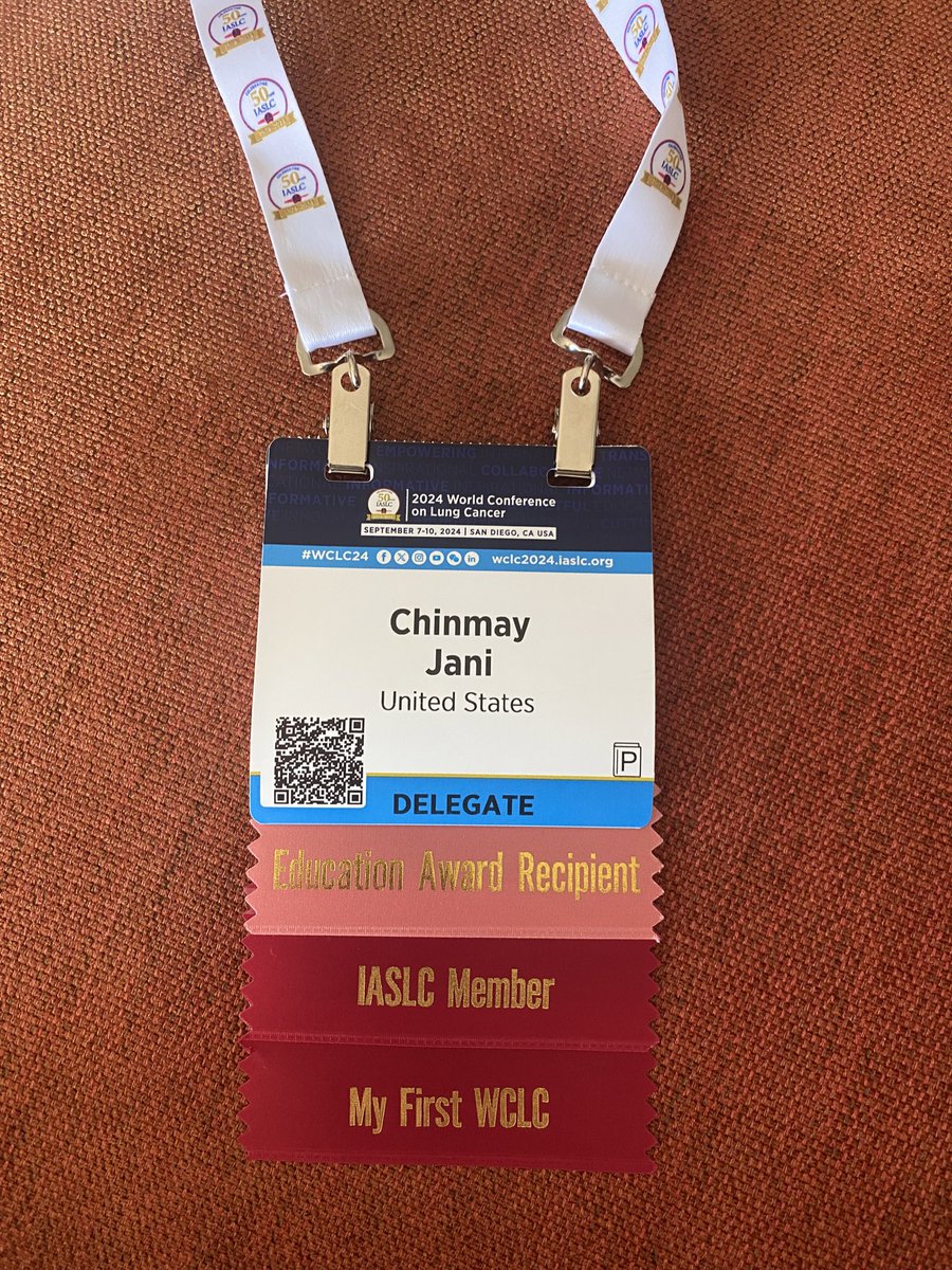 Excited to attend my first #WCLC24 !Learning from amazing speakers <a href="/NarjustFlorezMD/">Narjust Florez, MD, FASCO</a> and connecting with old and new colleagues. <a href="/laerciolopesMD/">Laercio DaSilva</a> <a href="/jennifermarksmd/">Jennifer A. Marks, MD</a> Looking forward to all the inspiring discussions ahead! #LungCancer <a href="/SamuelKareffMD/">Samuel Kareff, MD, MPH</a> - you are missed!