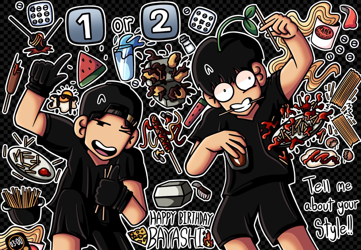 お誕生日おめでとう <a href="/bayashi_tv_2/">バヤシ🥑Bayashi</a> my birthday twin!!

1️⃣ or 2️⃣ ?? :]

I am sorry this is late, but I hope you had a great birthday and enjoyed that big cheesecake lol

Once again, thank you for making your silly videos and sharing the amazing food 👍❤️