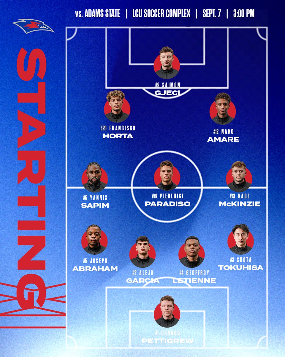 Senior Day starting XI🎓