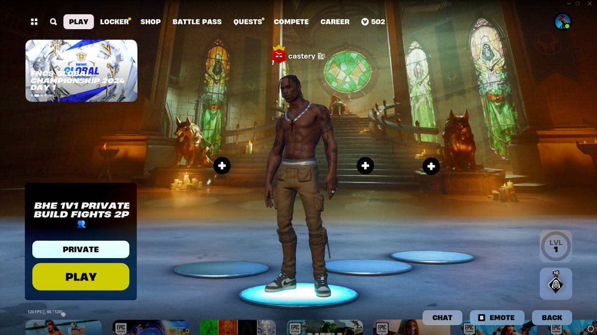 CasteryFN's tweet image. The return