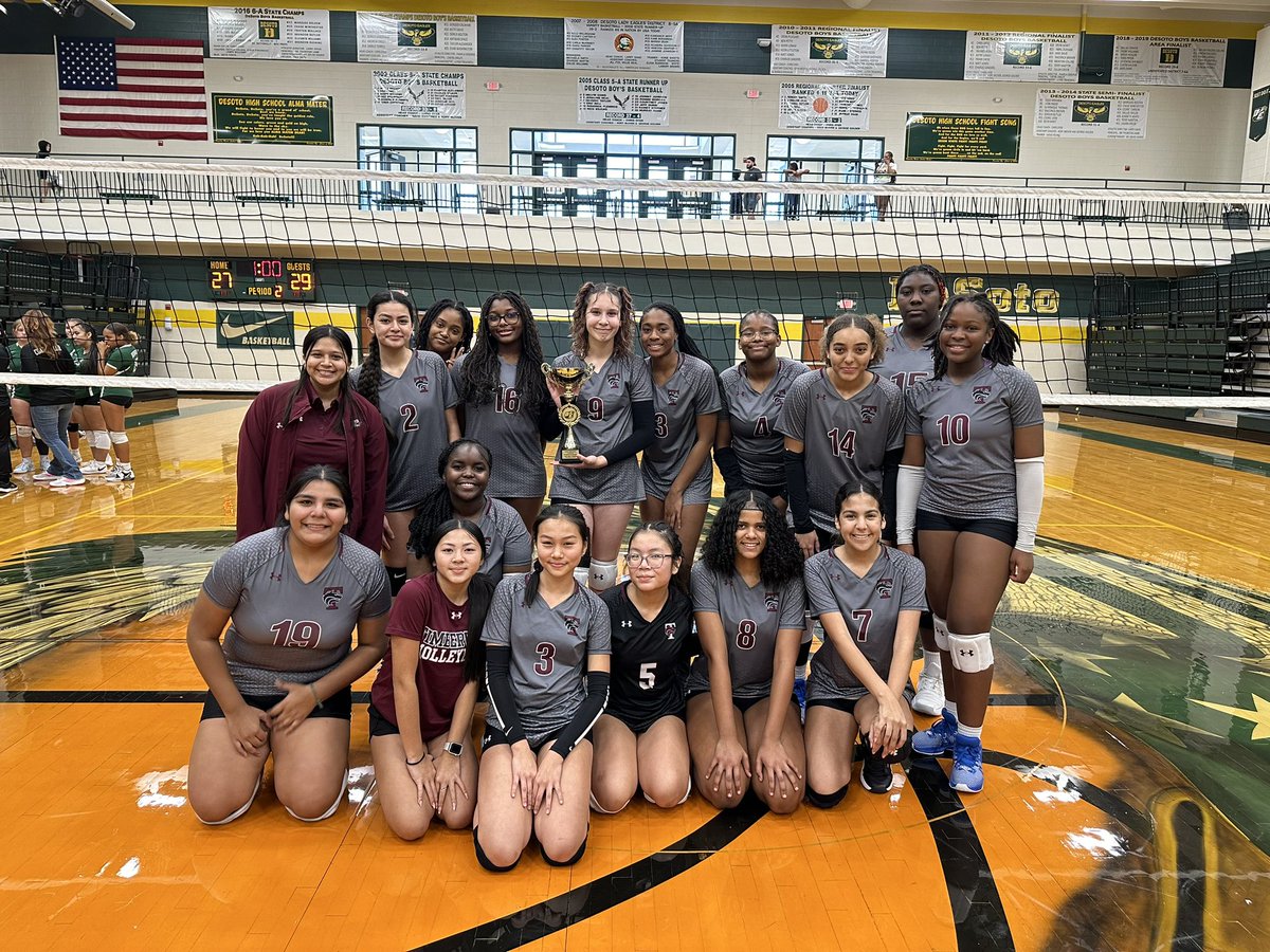 Shoutout to our Freshman Volleyball team for bringing home the ship!! Yassssss!