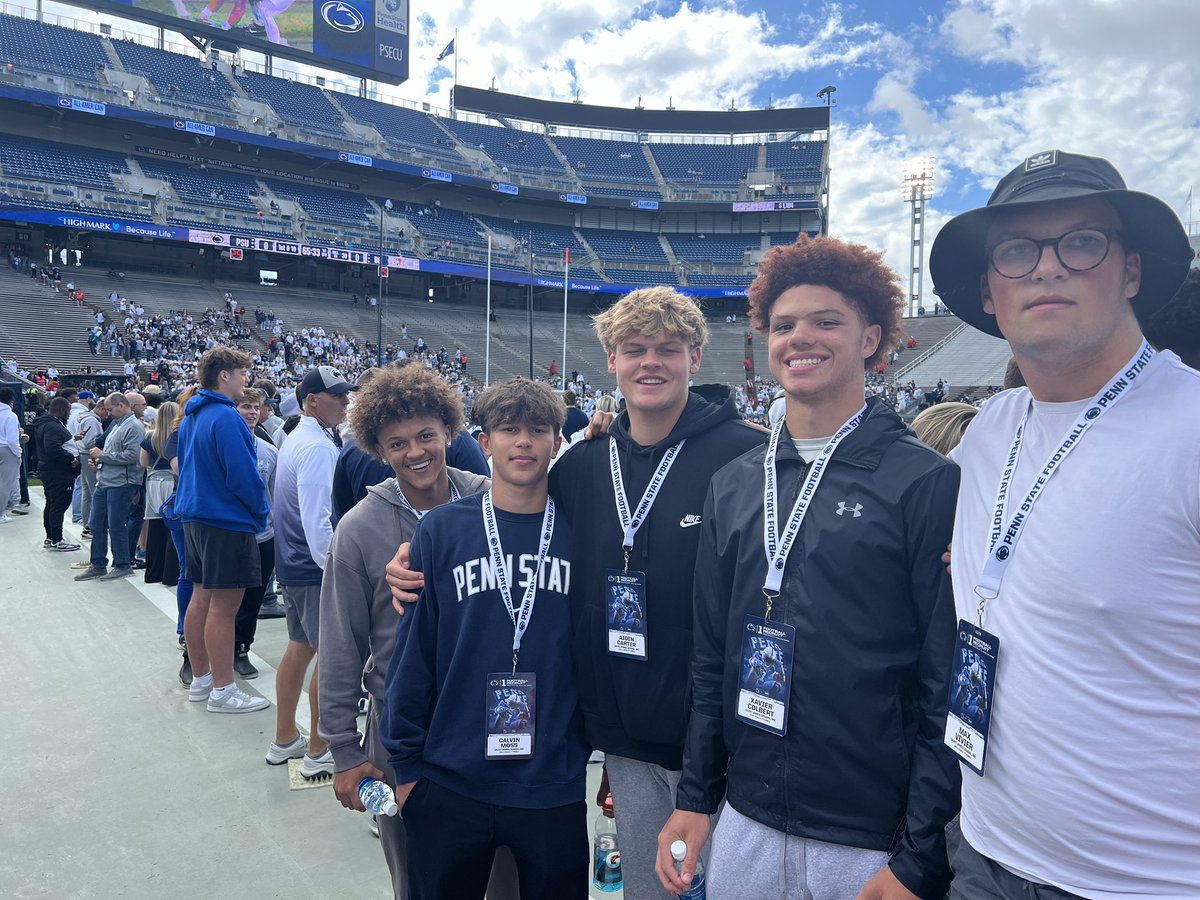 College visits for our student-athletes  #MarylandTerps #PennStateNittanyLions