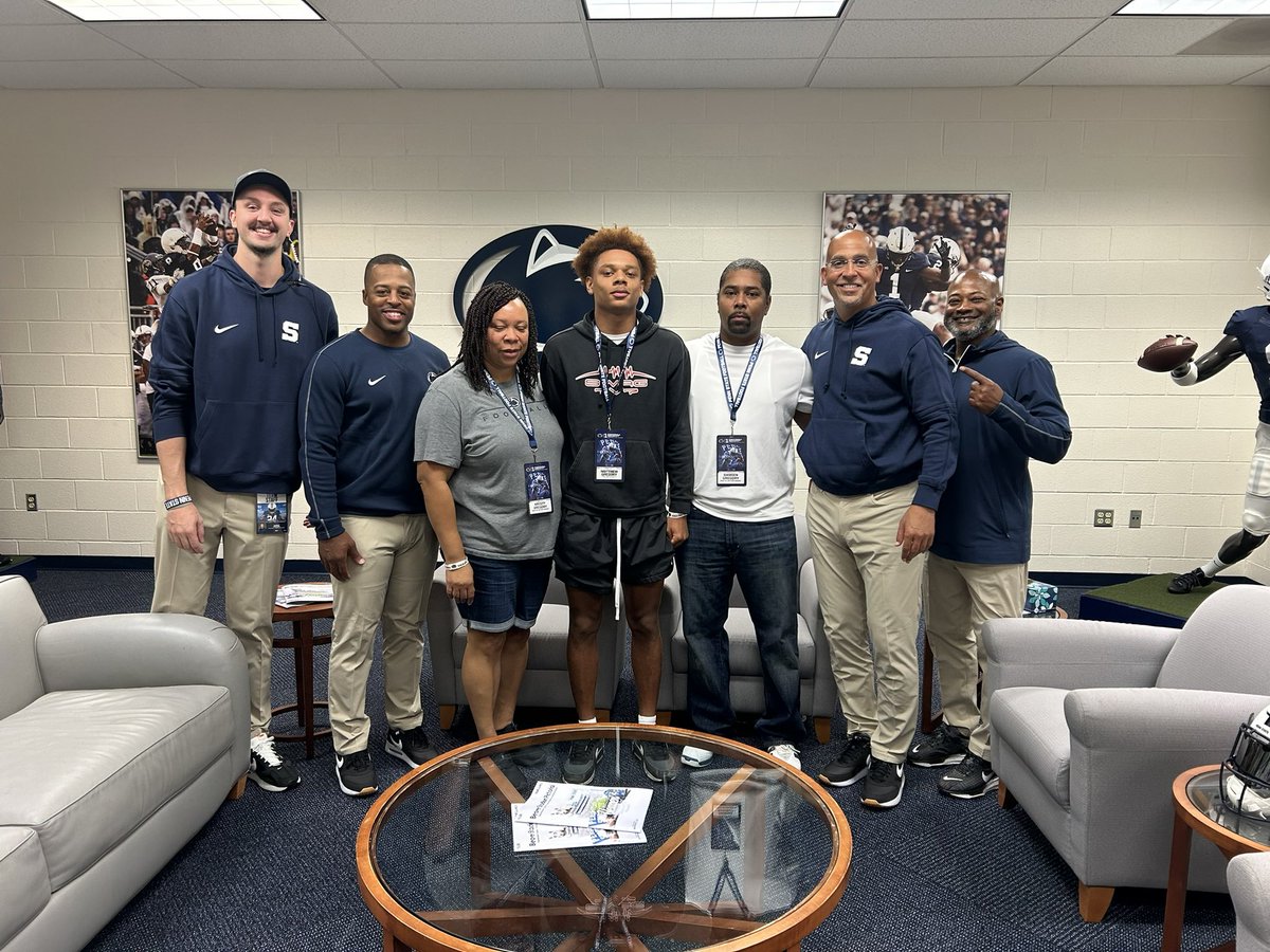 4⭐️Matthew Gregory (@matthewgreg08) on Twitter photo After a great visit and conversation with <a href="/coachjfranklin/">James Franklin</a> i’m blessed to say i have received a offer from Penn state University <a href="/CoachTerryPSU/">Terry M. Smith</a> <a href="/chrismahon_/">Chris Mahon (Slim)</a> <a href="/SWAG7v7/">SWAG 7v7</a> <a href="/OjrWildcatFB/">Owen J Roberts FB - DC Coach Mellon</a> <a href="/EdOBrienCFB/">EdOBrienCFB</a> @PRZPAvic <a href="/Preps_247/">AllStatePreps</a> After a great visit and conversation with <a href="/coachjfranklin/">James Franklin</a> i’m blessed to say i have received a offer from Penn state University <a href="/CoachTerryPSU/">Terry M. Smith</a> <a href="/chrismahon_/">Chris Mahon (Slim)</a> <a href="/SWAG7v7/">SWAG 7v7</a> <a href="/OjrWildcatFB/">Owen J Roberts FB - DC Coach Mellon</a> <a href="/EdOBrienCFB/">EdOBrienCFB</a> @PRZPAvic <a href="/Preps_247/">AllStatePreps</a>