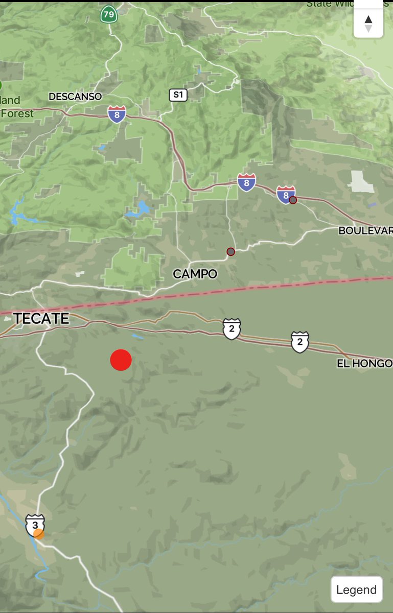 disaster_db's tweet image. Early detection system hasn’t picked it up yet, but it appears that it’s very close to the Mexico fire that earlier this week. #FireMap
