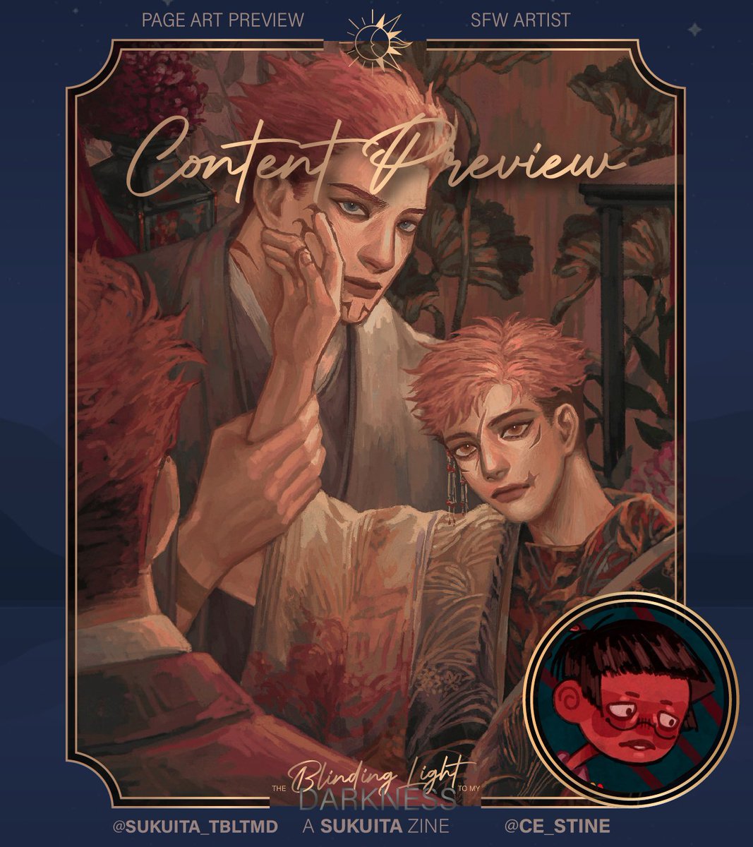 ce.stine (@ce_stine) on Twitter photo Preview of the second piece I did for the <a href="/Sukuita_TBLTMD/">SukuIta Zine: The Blinding Light to My Darkness</a> zine, pre-orders ending soon!
tbltmd.bigcartel.com
#JujutsuKaisen Preview of the second piece I did for the <a href="/Sukuita_TBLTMD/">SukuIta Zine: The Blinding Light to My Darkness</a> zine, pre-orders ending soon!
tbltmd.bigcartel.com
#JujutsuKaisen
