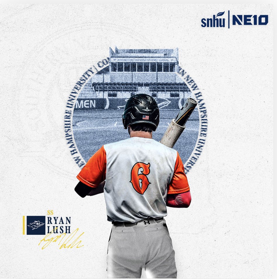 Ryan Lush (@rmlush6) on Twitter photo After a great work out and visit with Coach Shank, I’m excited to announce that I have committed to the University of Southern New Hampshire. <a href="/SNHU_Baseball/">SNHU Baseball</a> After a great work out and visit with Coach Shank, I’m excited to announce that I have committed to the University of Southern New Hampshire. <a href="/SNHU_Baseball/">SNHU Baseball</a>