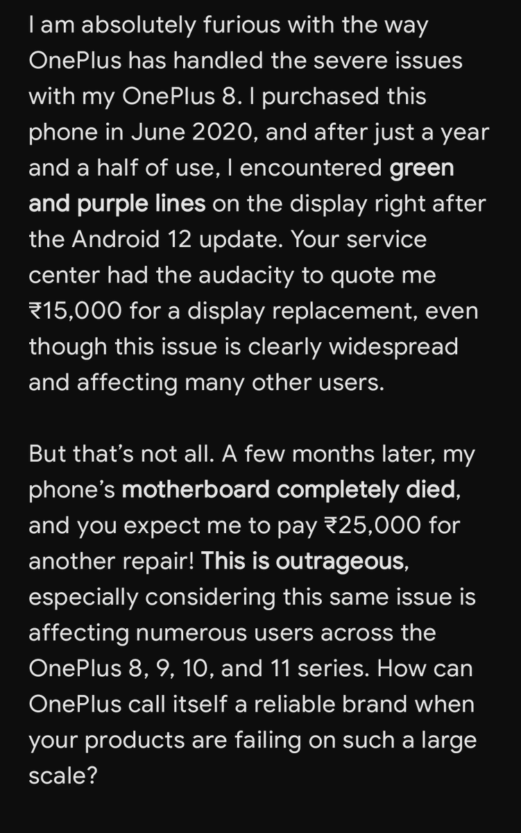 itsamanbanjara's tweet image. #BoycottOnePlus #neverbuyoneplus #wrostbrand #boycottchinesephones