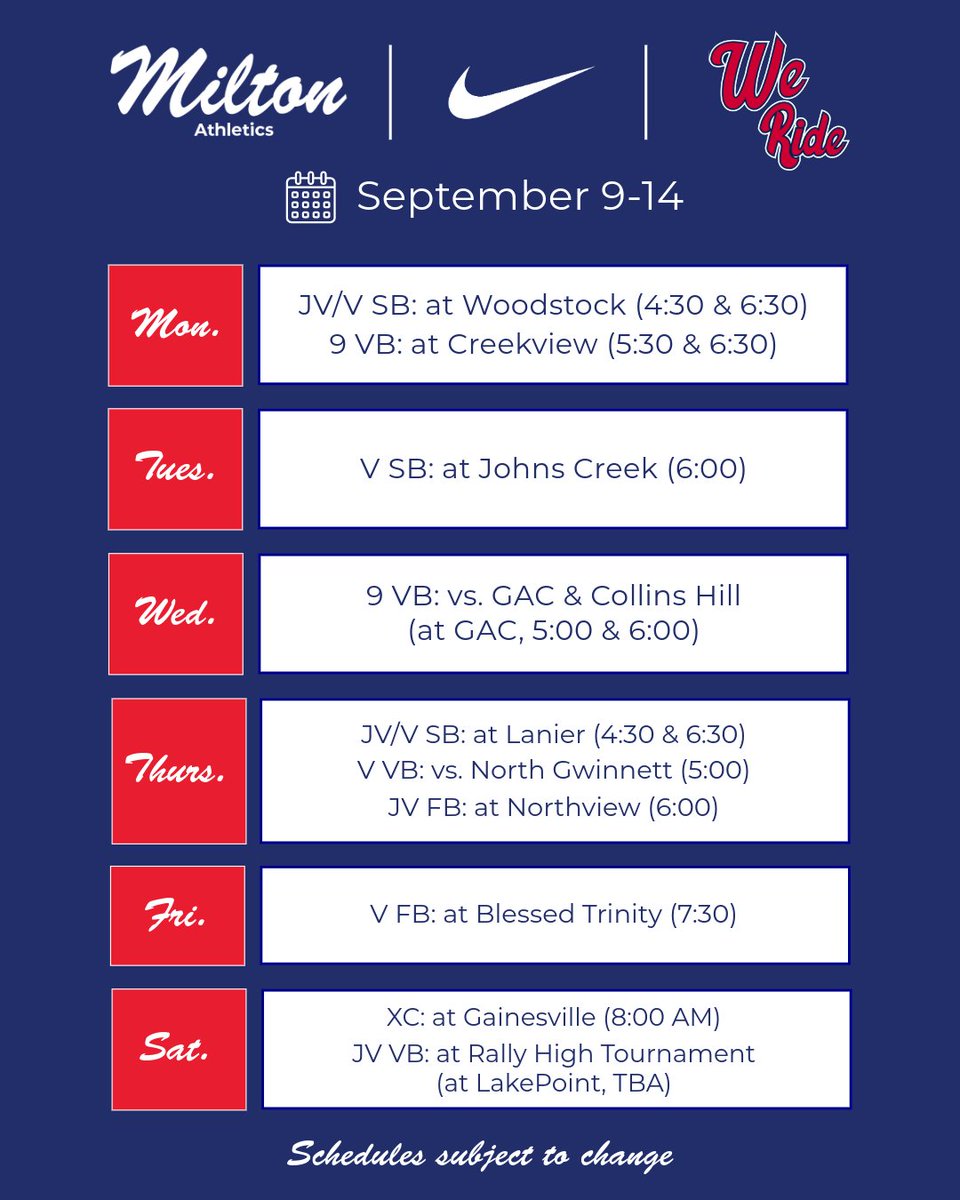 Milton 🦅 Athletics (@miltoneaglesad) on Twitter photo 