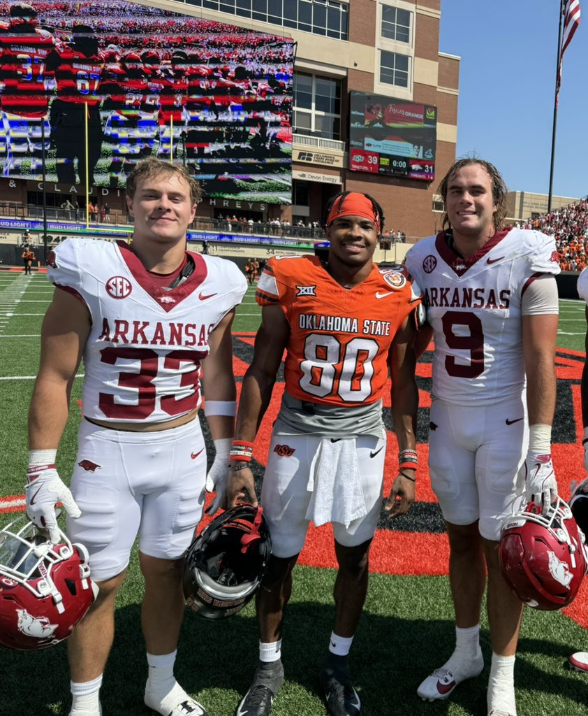 TJEckertKJRH's tweet photo. Just a bunch of Bixby Spartans making plays in one of the wildest games of the season. #OKPreps #OKState #WPS https://t.co/dRyFEOYUAP