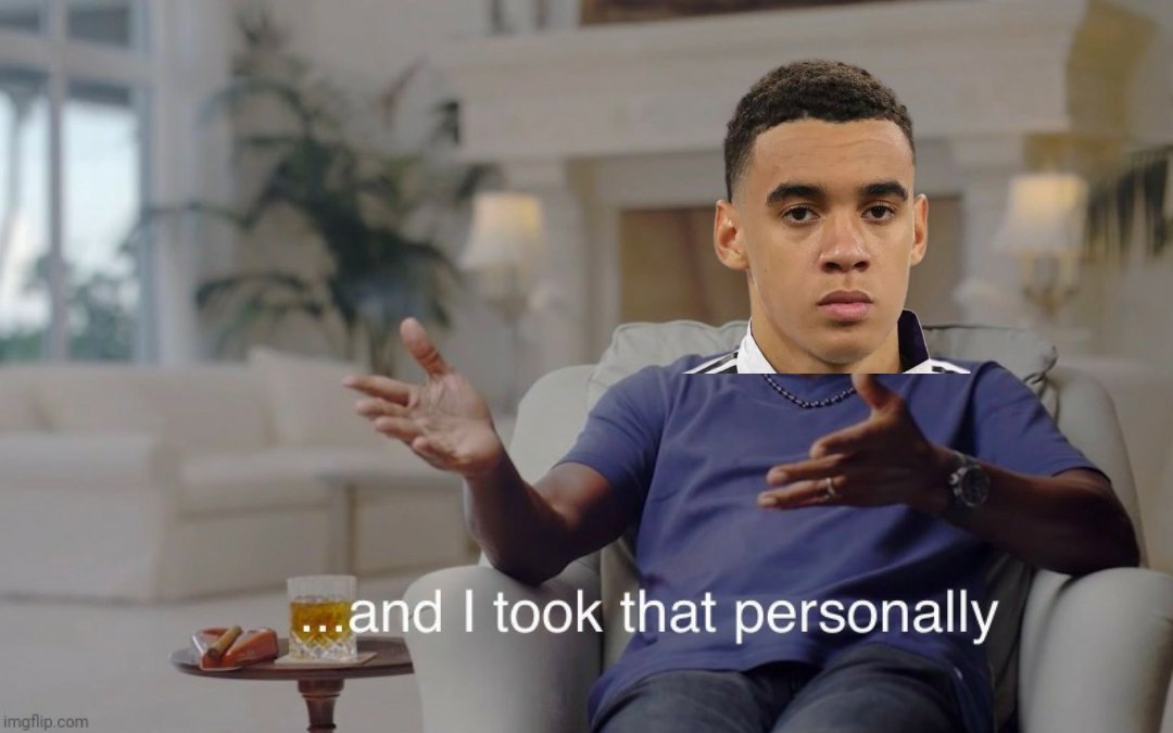 Musiala after gettin snubbed for the Ballon D'or by France Football