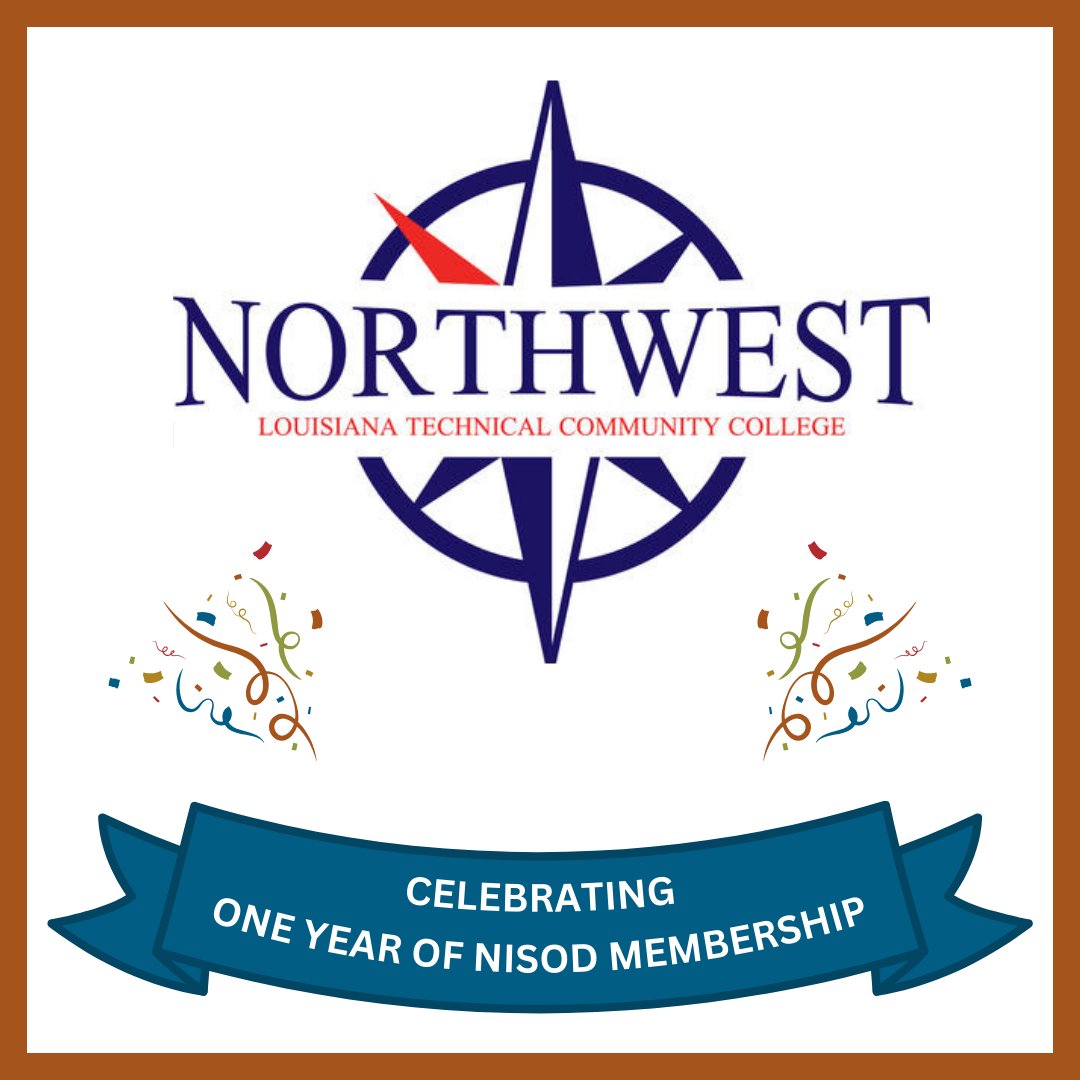 NISOD (@nisod) on Twitter photo NISOD would like to extend a thank you to <a href="/gonltcc/">Northwest LA Technical Community College</a> for being a NISOD member for one year! We look forward to continuing to serve your professional learning needs in the years to come! #NISOD #NISODCommunity NISOD would like to extend a thank you to <a href="/gonltcc/">Northwest LA Technical Community College</a> for being a NISOD member for one year! We look forward to continuing to serve your professional learning needs in the years to come! #NISOD #NISODCommunity