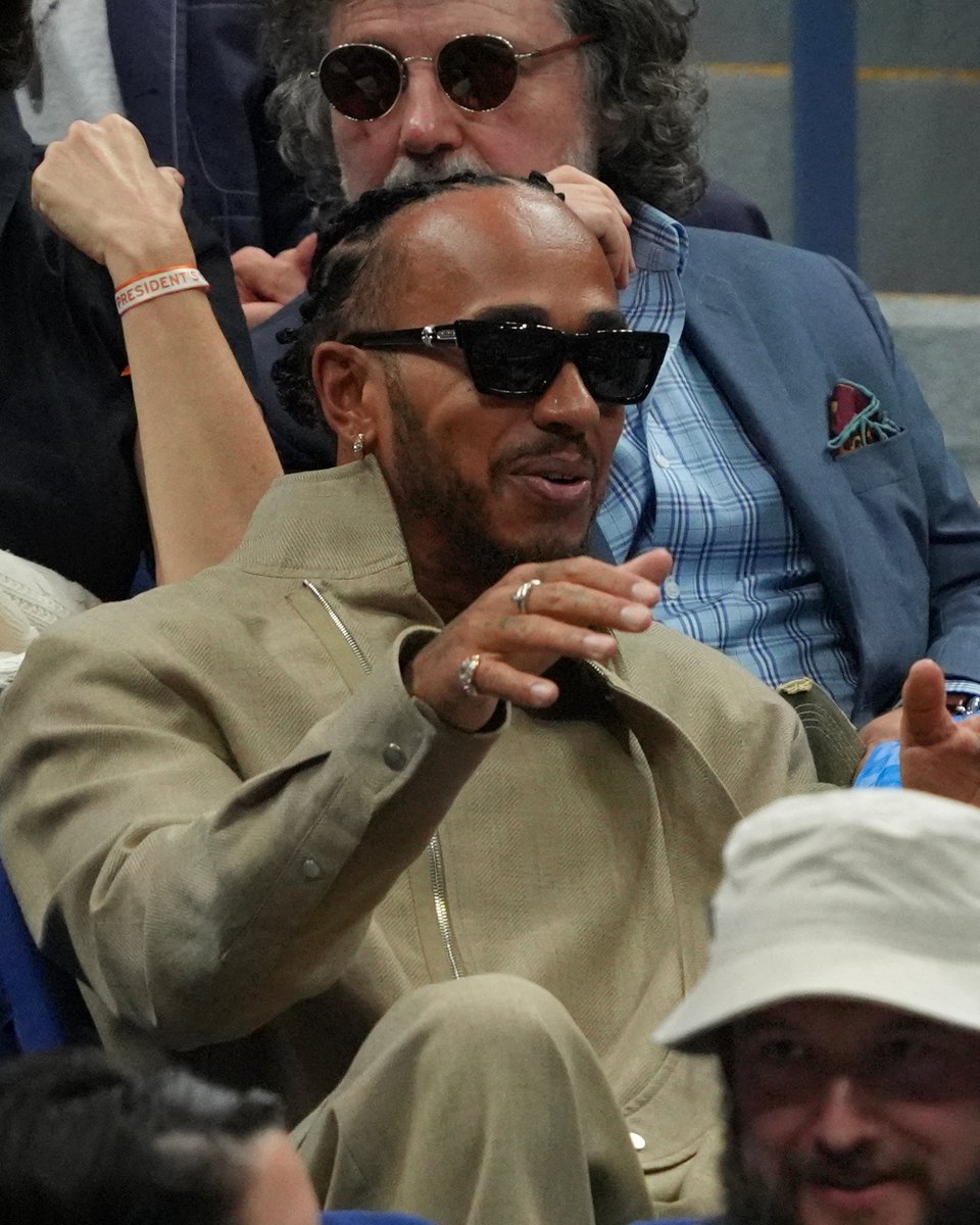 usopen's tweet image. The name's Hamilton, Sir Lewis Hamilton. 🐐