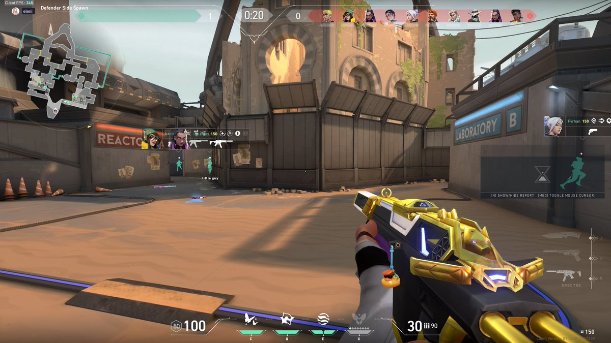 whoseleni's tweet image. love the new valorant update !😍#valtwt