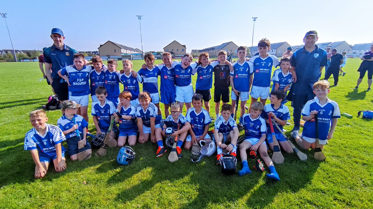 Busy boy! What a fantastic day he had in <a href="/DonAshGAA/">Donaghmore Ashbourne GAA</a> with <a href="/gfcwalterstown/">walterstowngfc</a> &amp; then <a href="/KilmessanHC/">Kilmessan HC</a> for the Ciaran Benville Memorial Day. Big ball. Small ball. He'll sleep tonight!!