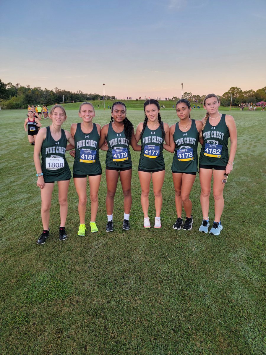 pinecresttrack's tweet image. Emma Supple &amp;amp; Lila Feeley earn podium finishes going 15th &amp;amp; 20th in 21:20 &amp;amp; 21:38.  Team places 10th out of 30+ schools at Estero DDD Sommer Invite.  #PCXCountry #PCTrack #PCAthletics #PCPanthers
#PCAlumni