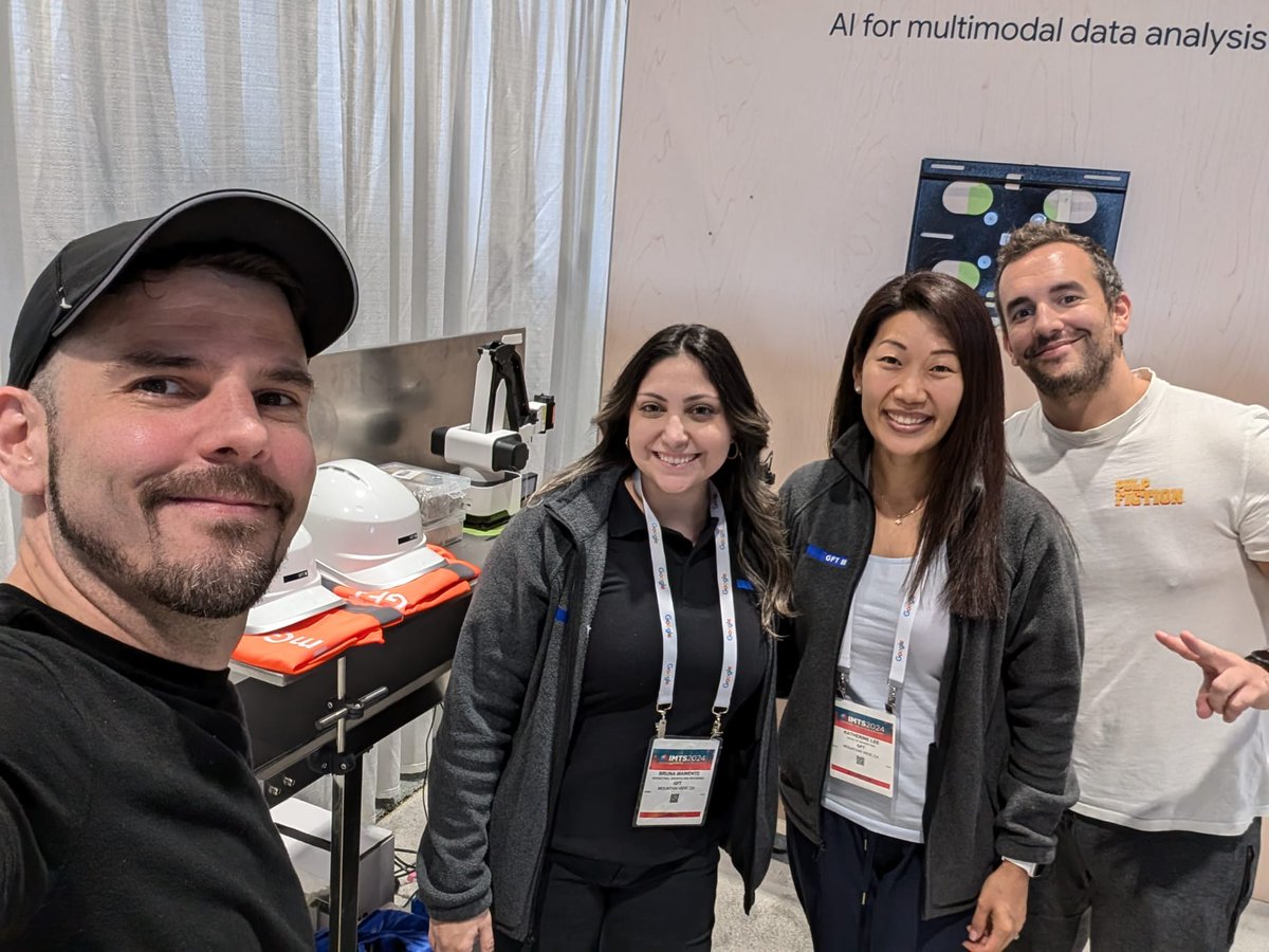 gftnorthamerica's tweet photo. A warm hello from our #teamGFT in the heart of Chicago! We're preparing a big day tomorrow at the @IMTSchicago that will showcase the last #technologies and innovations in manufacturing, robotics and automation. Stay tuned as we share more updates from #IMTS2024! https://t.co/M6QB3bnTjk
