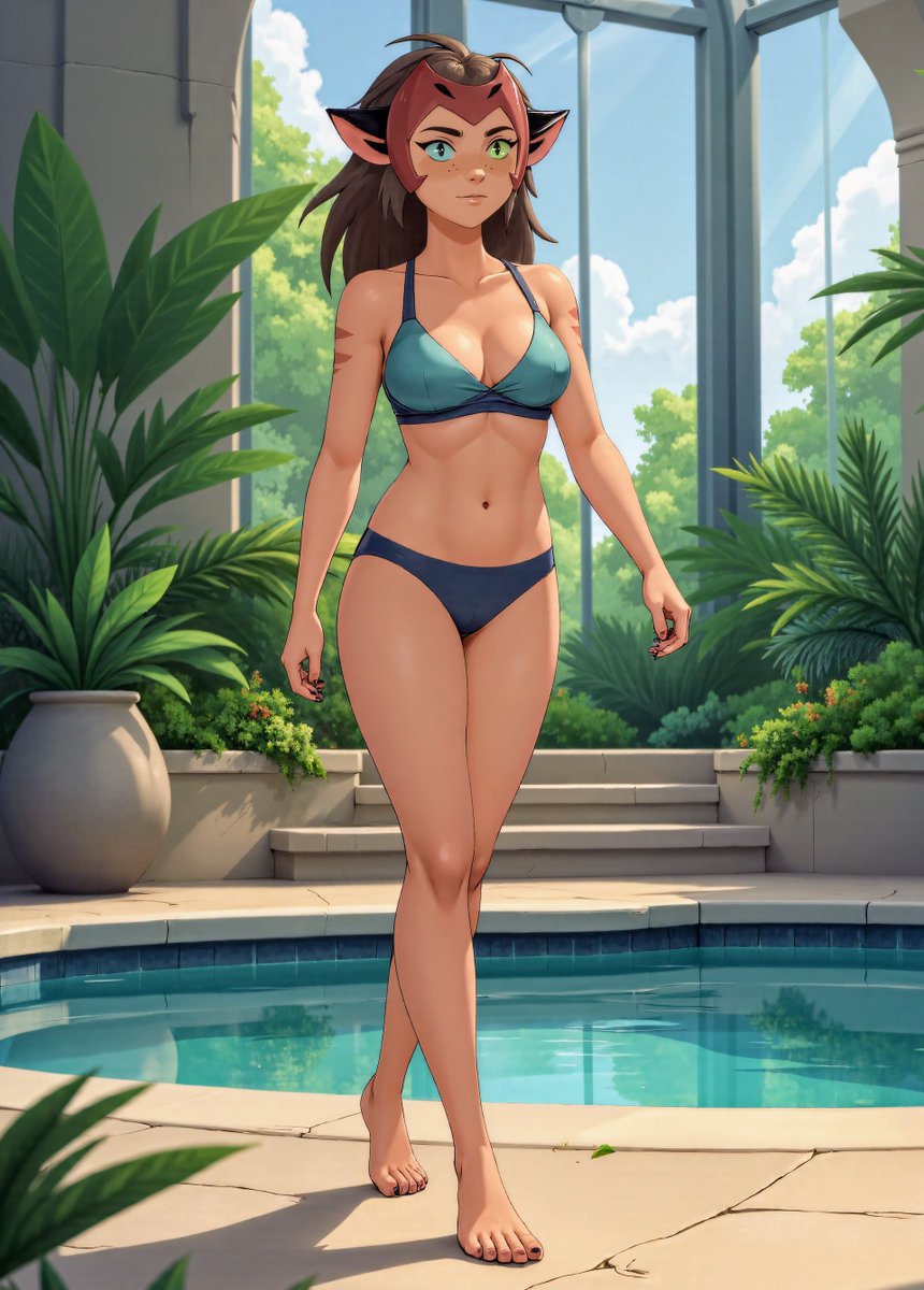 CathryneDelamor's tweet photo. Catra in a bikini at an indoor pool
https://t.co/T4raCFx8X4
#catra #catra_shera #sheracatra #shera #sheraprincessofpower #sheraprincessofpowerfanart #catgirl #nekogirl #nekocatgirl #bikini #bikinigirl https://t.co/Vu1l7GbYO8