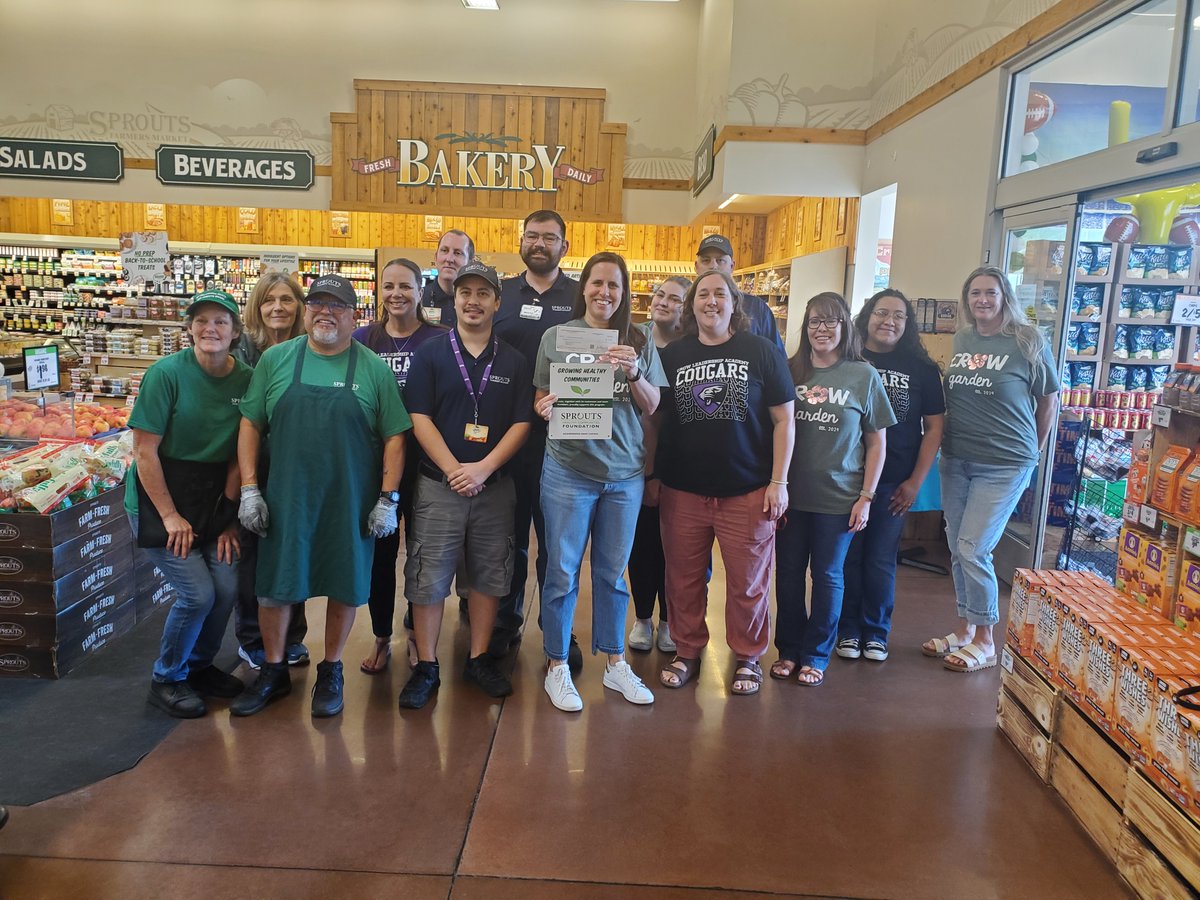 Jennifer Prehn Ruby (@jenruby4) on Twitter photo Thank you to <a href="/Sprouts/">sprout & co.</a> & Sprouts Hlthy Community FDN for the grant to expand the <a href="/CrowCougars/">Crow Leadership Academy</a> learning garden & outdoor classroom. We will install a shed for tools &materials needed to sustain our garden & 2 rain collection barrels🌺❤️<a href="/ArlingtonISD/">Arlington ISD</a> #SproutingHealthyCommunitiesDay Thank you to <a href="/Sprouts/">sprout & co.</a> & Sprouts Hlthy Community FDN for the grant to expand the <a href="/CrowCougars/">Crow Leadership Academy</a> learning garden & outdoor classroom. We will install a shed for tools &materials needed to sustain our garden & 2 rain collection barrels🌺❤️<a href="/ArlingtonISD/">Arlington ISD</a> #SproutingHealthyCommunitiesDay
